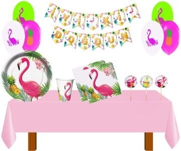 Flamingo Parti Seti 16 Kişilik