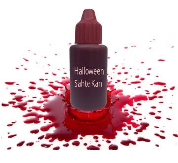 Halloween Cadılar Bayramı Sahte Kan