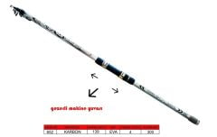 1693 Kawasaki 500cm Tele Surf Cast Kamış 300gr Atar