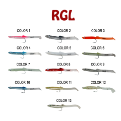 Oskar RGL Silikon Balık 8.5cm 25li