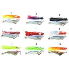 Captain 3581 Kalamar Zokası 11cm Oktopus Squid Size 3.5
