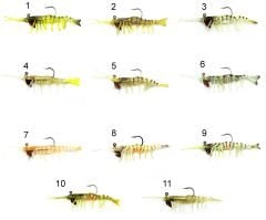 Captain 3049 Magic Shrimp 3D Silikon Karides 76mm 5.5gr Suni Yem