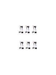 Barracuda Çiftli Olta Zili Metal Kıskaçlı 18MM(6 Adet Paket)