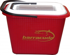 BARRACUDA SÜZGEÇLİ BALIKÇI KOVASI(KIRMIZI)