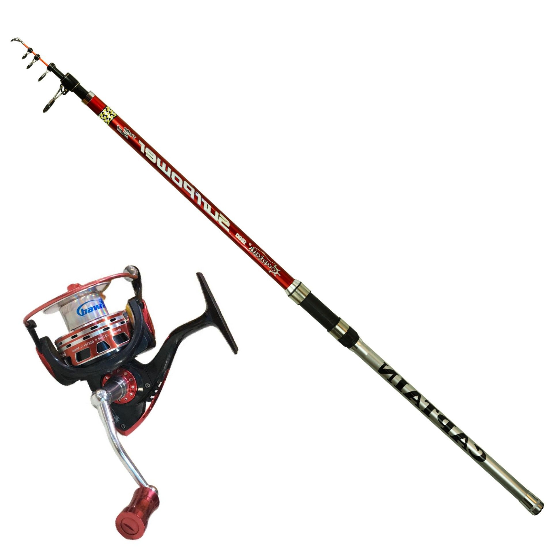 1680390 Tele Surf 390Cm. Kamış ve Makina Olta Seti