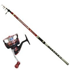 1680390 Tele Surf 390Cm. Kamış ve Makina Olta Seti