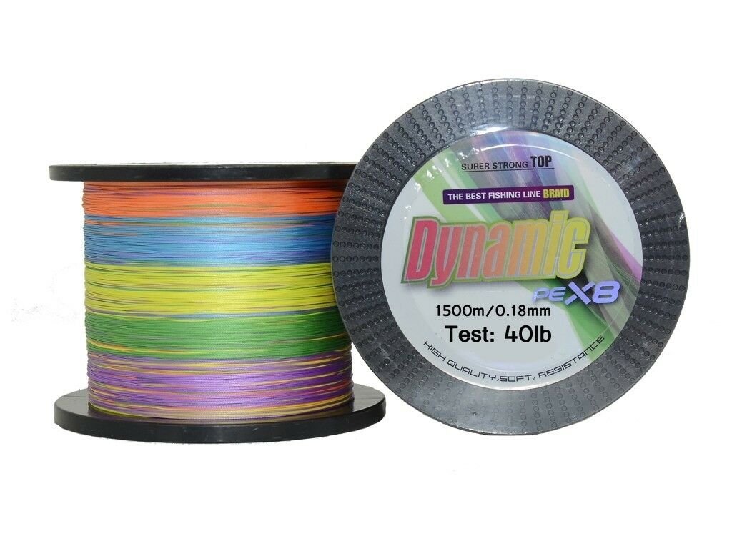 Captain Dynamic 0.28mm. PE 8 Örgü Spin İp Misina 1.500mt Multi Color