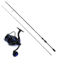 1357270- Adusta Spinno 2 Parça 270CM. Spin Kamış 10-50Gr. Atar+Spıdo-4000 Spin Makine 4+1 Bb Olta seti