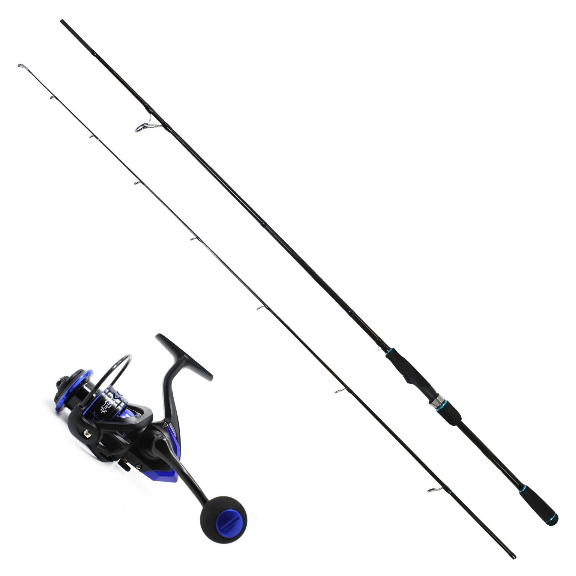 1356210 Aegean 2 Parça 210CM. Spin Kamış 8-38GR ATAR+SPIDO-4000 Spin Makine 4+1 Bb Oltaseti