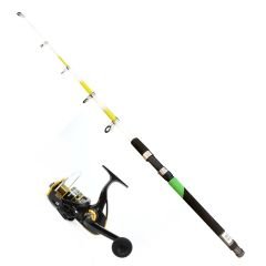 1723 Eagle 350CM. Teleskopik Kamış 70-150GR ATAR+MAGMA-5000 Olta Makinesi 3+1 Bb