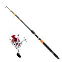 1733 Potenza 350CM. Teleskopik Kamış 70-150GR Atar+Thunder 5000 Olta Makinesi 2 Bb