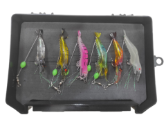 Barracuda 5220 3D Silikon Karides 8 cm Suni Yem 5'li Kutu