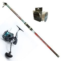 1670390 Tele Surf Kamış ve Makina Olta Seti 390CM.