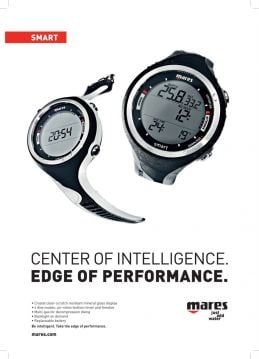 Mares Smart Dalış Bilgisayarı Beyaz