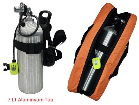 7 L.Tekne Scuba Set - Çantalı