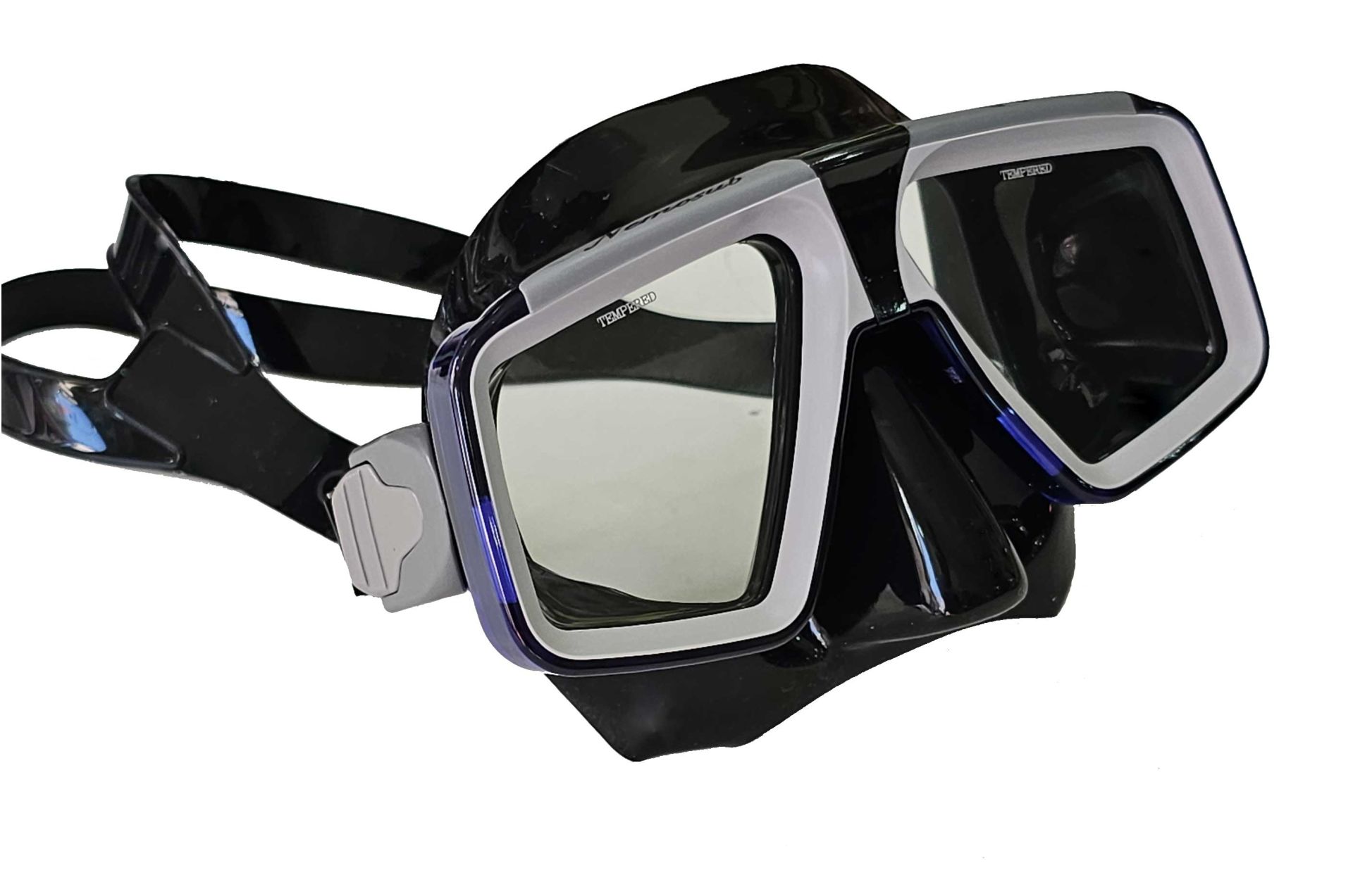 M-05 Maske Mavi-Siyah