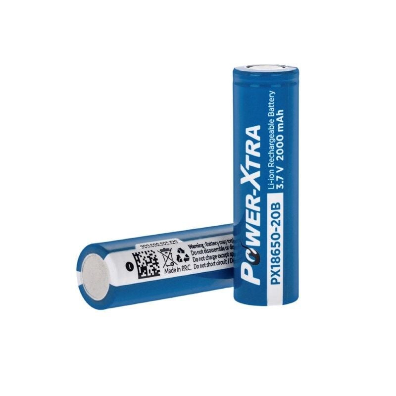 Power-Xtra 18650 - 3.7V 2000 Mah Li-ion Şarjlı Pil