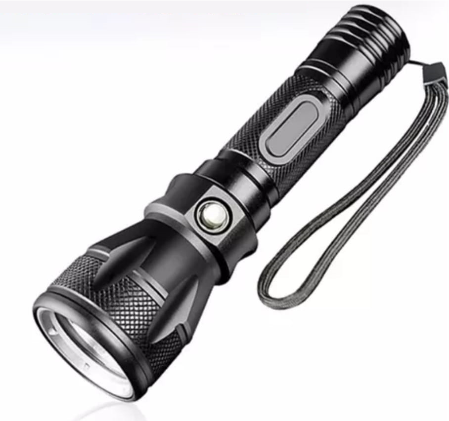 IPX8  T6/L2 dalış feneri+pil