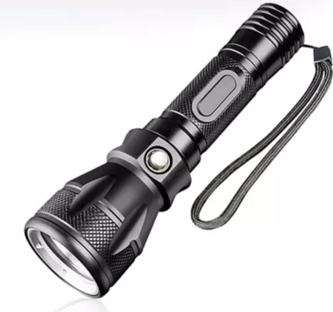 IPX8  T6/L2 dalış feneri+pil