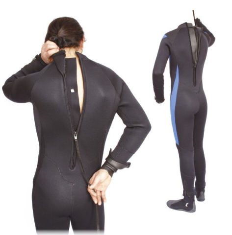 FREE-SUB MONO 5 Mm Tek parça Dalış elbisesi XS