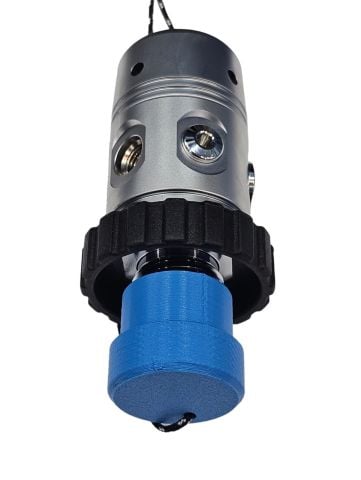 DP-2C-1. Kademe DIN yerli Regülatör Toz Kapağı MAVİ
