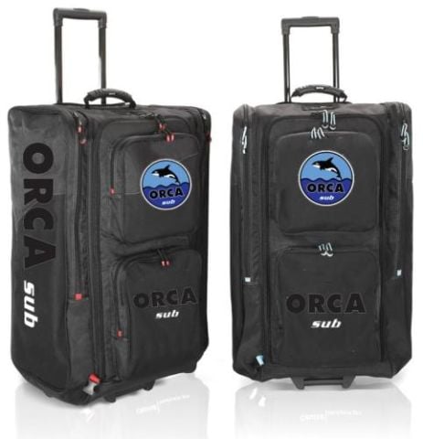 Orca Dalış Malzeme Çantası Tekerlekli Max Pro