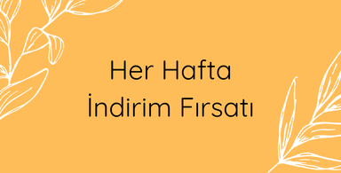 Her Hafta Sürpriz İndirimler