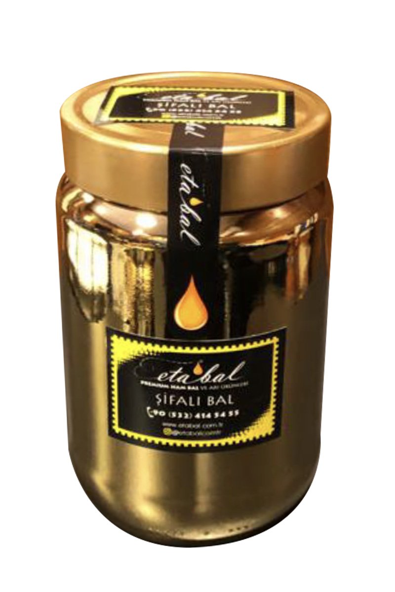 ETABAL GOLD CURE Raw Honey Bee Pollen Royal Jelly Propolis 720 gr. (B15-720)