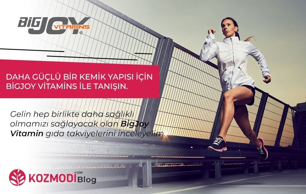 Daha Güçlü Bir Kemik Yapısı İçin BigJoy Vitamins İle Tanışın.