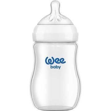 Wee Baby Natural Isıya Dayanıklı Cam Biberon 250 ml
