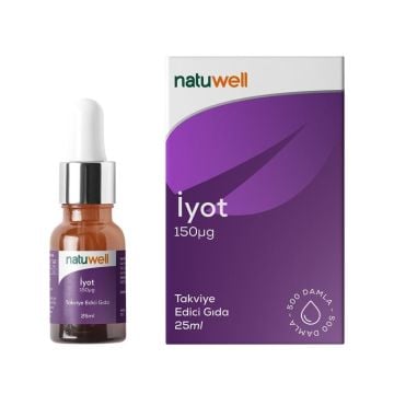 Natuwell İyot 150 mcg Damla 25 ml