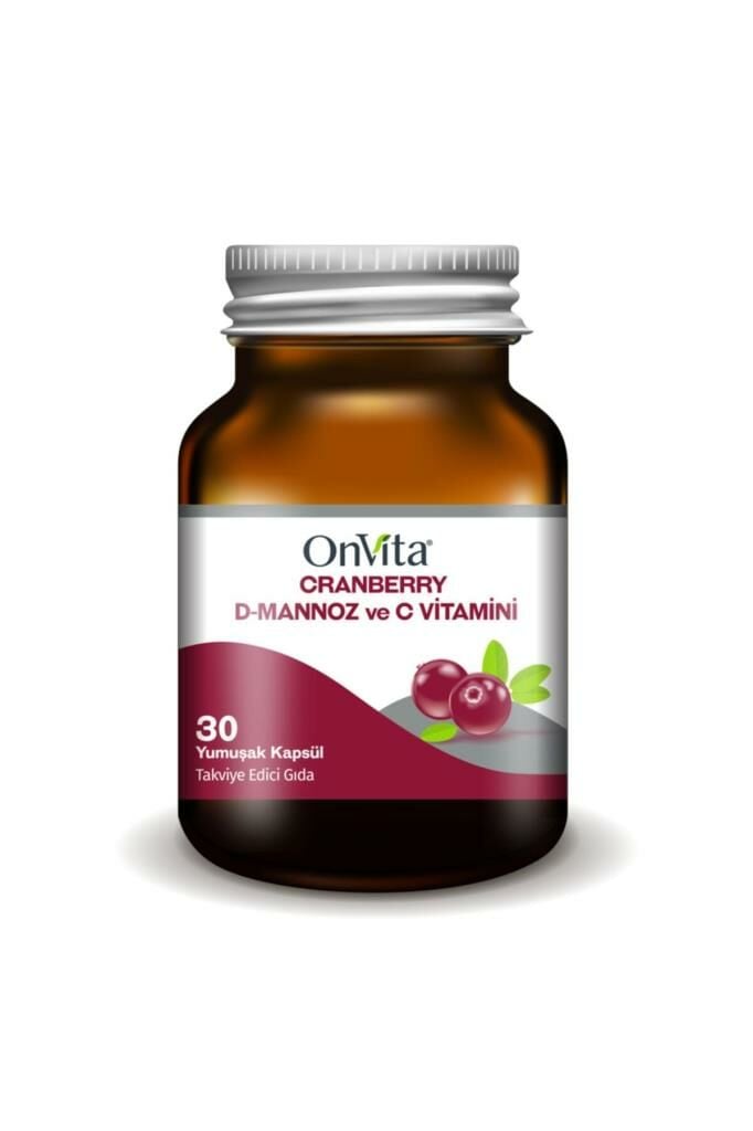 Onvita Cranberry & D-Mannoz & C Vitamini 30 Kapsül