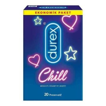 Durex Chill 20'li Prezervatif