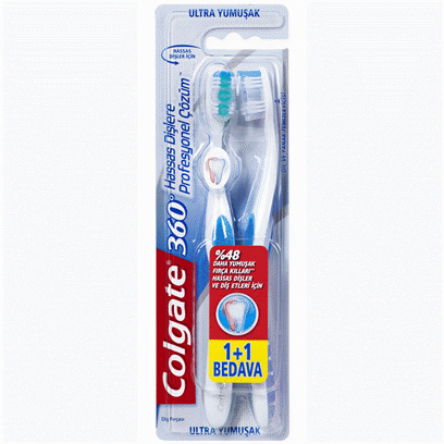 Colgate 360 Sens Diş Fırçası 2 Ad