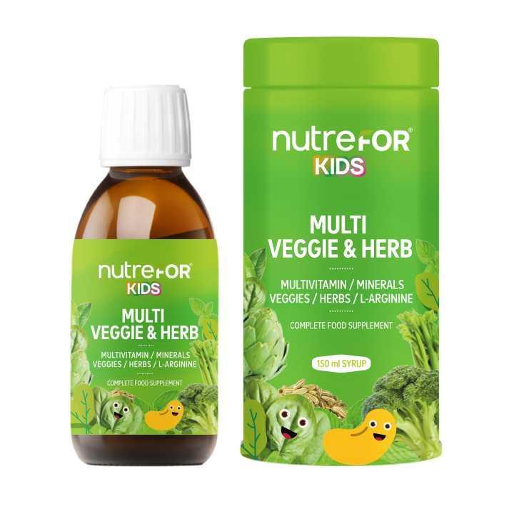 Nutrefor Kids Multi Veggie & Herb 150 ml Şurup