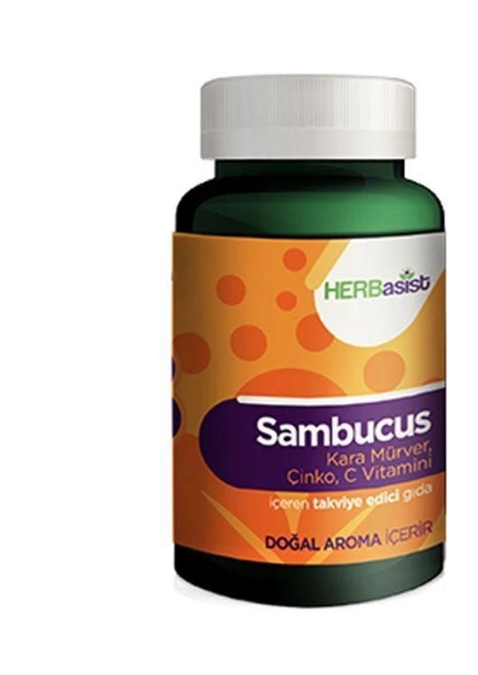 Herbasist Sambucus 30 Çiğnenebilir Form