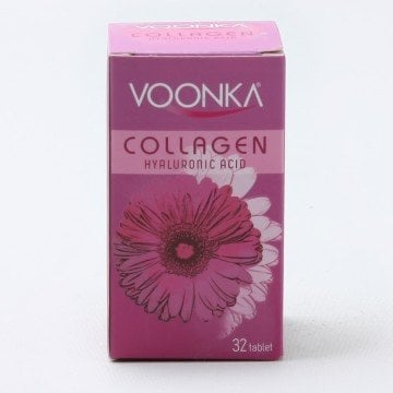 Voonka Collagen Hyaluronic Acid Kolajen 32 Tablet