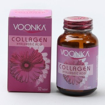 Voonka Collagen Hyaluronic Acid Kolajen 32 Tablet