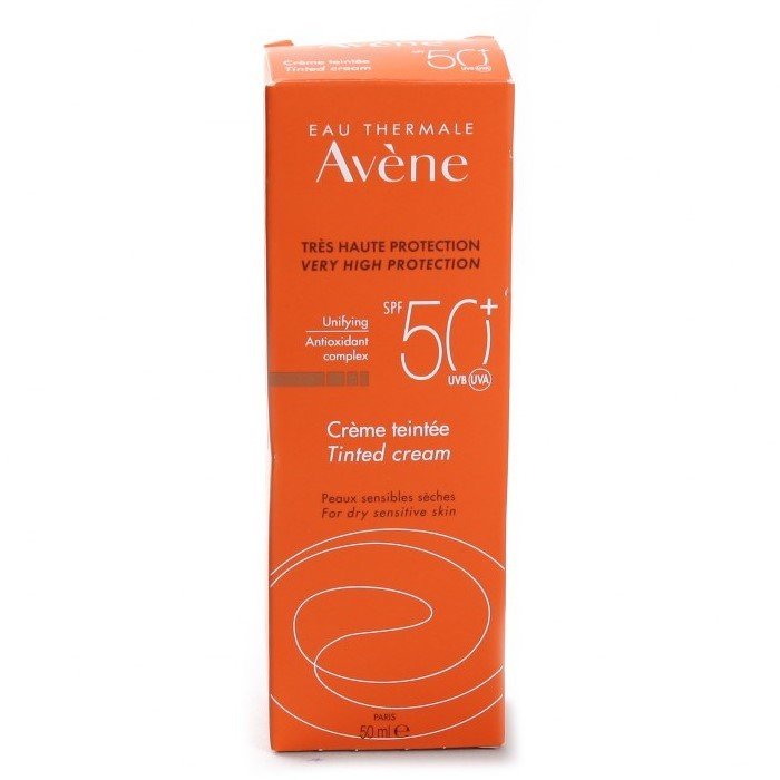 Avene Creme Teintee SPF 50+ 50 ml (Renkli Güneş Kremi) (SKT 10/22)