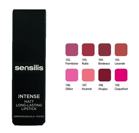 Sensilis Intense Matt Long-Lasting Lipstick 3,5 ml-102 Framboise