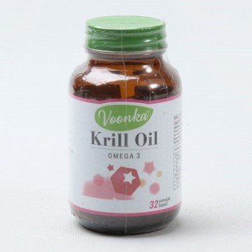 Voonka Krill Oil Omega 3 Takviye Edici Gıda 32 Kapsül