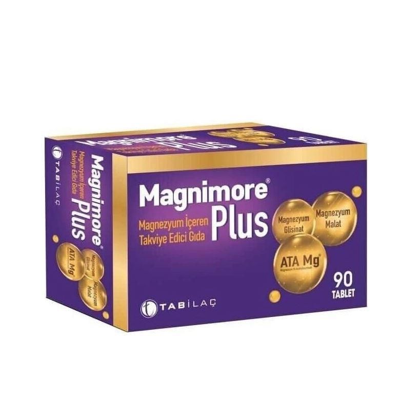 Magnimore Magnezyum İçeren Takviye Edici Gıda 90 Tablet