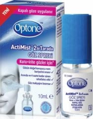 Optone ActiMis 2si1 Arada Kuru ve İrite Gözler için Sprey