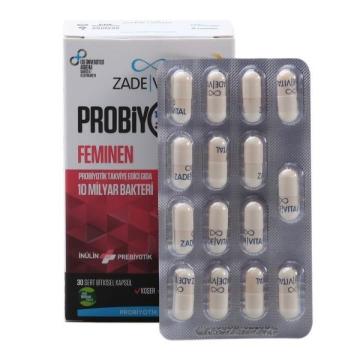Zade Vital Probiotics Femine 30 Kapsül