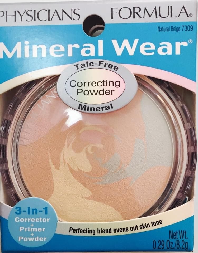Physicians Formula Mineral Wear Face Powder- Natural Beige