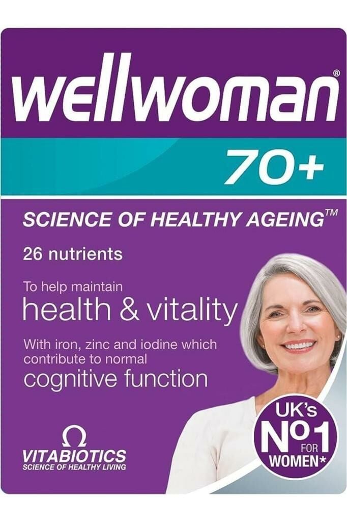 Vitabiotics Wellwoman 70+ Takviye Edici Gıda 30 Tablet