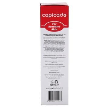 Capicade Kızarık ve Hassas Cilt Spf 50+ 100 ml Güneş Koruyucu Krem