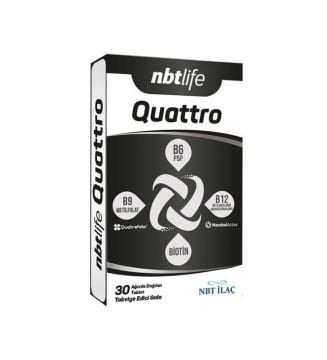 Nbtlife Quattro 30 Ağızda Dağılan Tablet