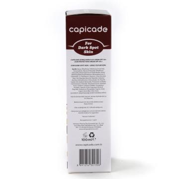 Capicade Lekeli Ciltler Spf 50+  Güneş Koruyucu Krem 100 ml