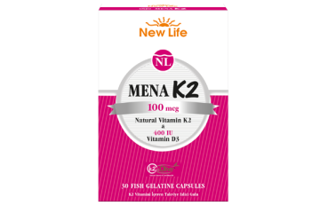 New Life Mena K2 30 Kapsül SKT: 01/2020